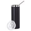 Engraving 20oz/600ml Stainless Steel Tumbler with Straw & Waterproof Flip Lid - Joto Imaging Supplies