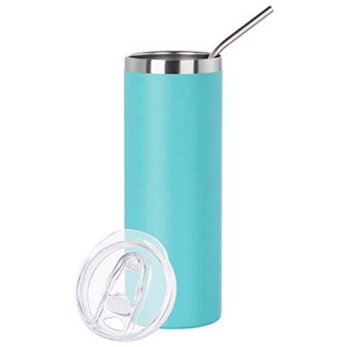 Engraving 20oz/600ml Stainless Steel Tumbler with Straw & Waterproof Flip Lid - Joto Imaging Supplies 