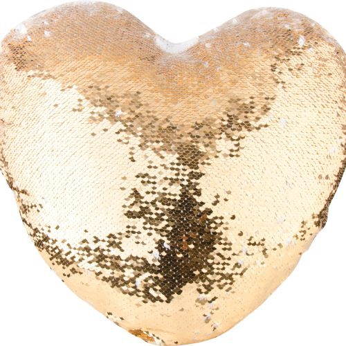 Pearl Coating™ Sublimation Heart Sequin Pillow Case - Pack of 10 - Joto Imaging Supplies US