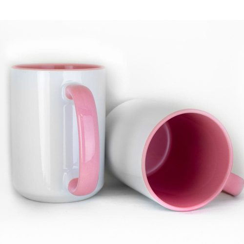 Pearl Coating™ 15oz Sublimation Inner Colored Sublimation Mug - Case of 36 - Joto Imaging Supplies US