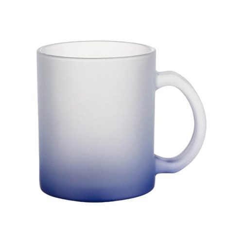 Pearl Coating™ 11oz Sublimation Frosted Gradient Glass Mug - Case of 36 - Joto Imaging Supplies US