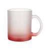 Pearl Coating™ 11oz Sublimation Frosted Gradient Glass Mug - Case of 36 - Joto Imaging Supplies US